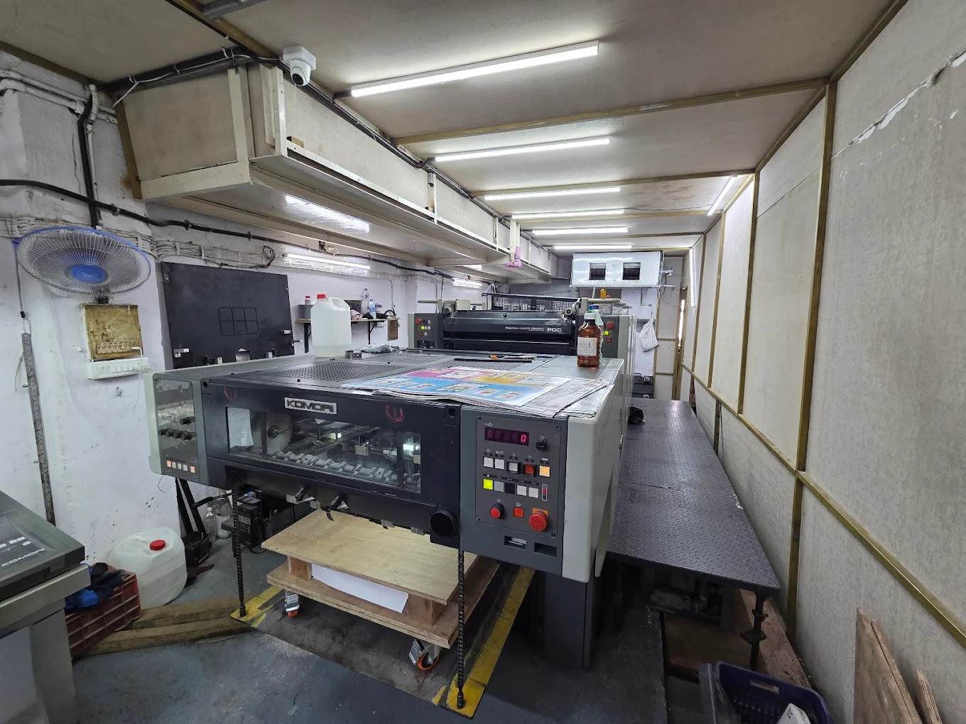 Komori Lithrone 428 20x28 Delivery
